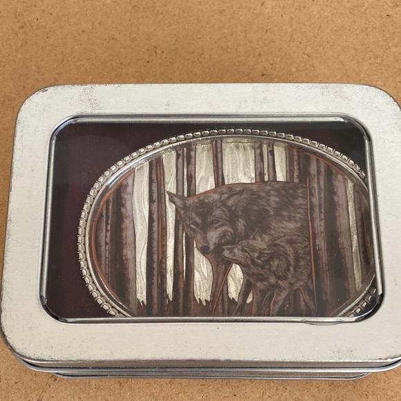 Wolf Design Belt Buckle by MaLynda Poulson - Picture 5 of 6